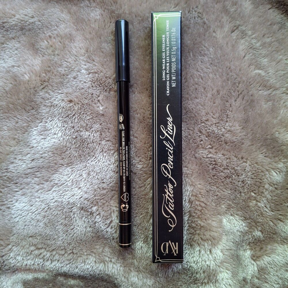 KVD Beauty Eyeliner Tattoo Pencil Liner Trooper Black - Full Size, New 0.0176 oz